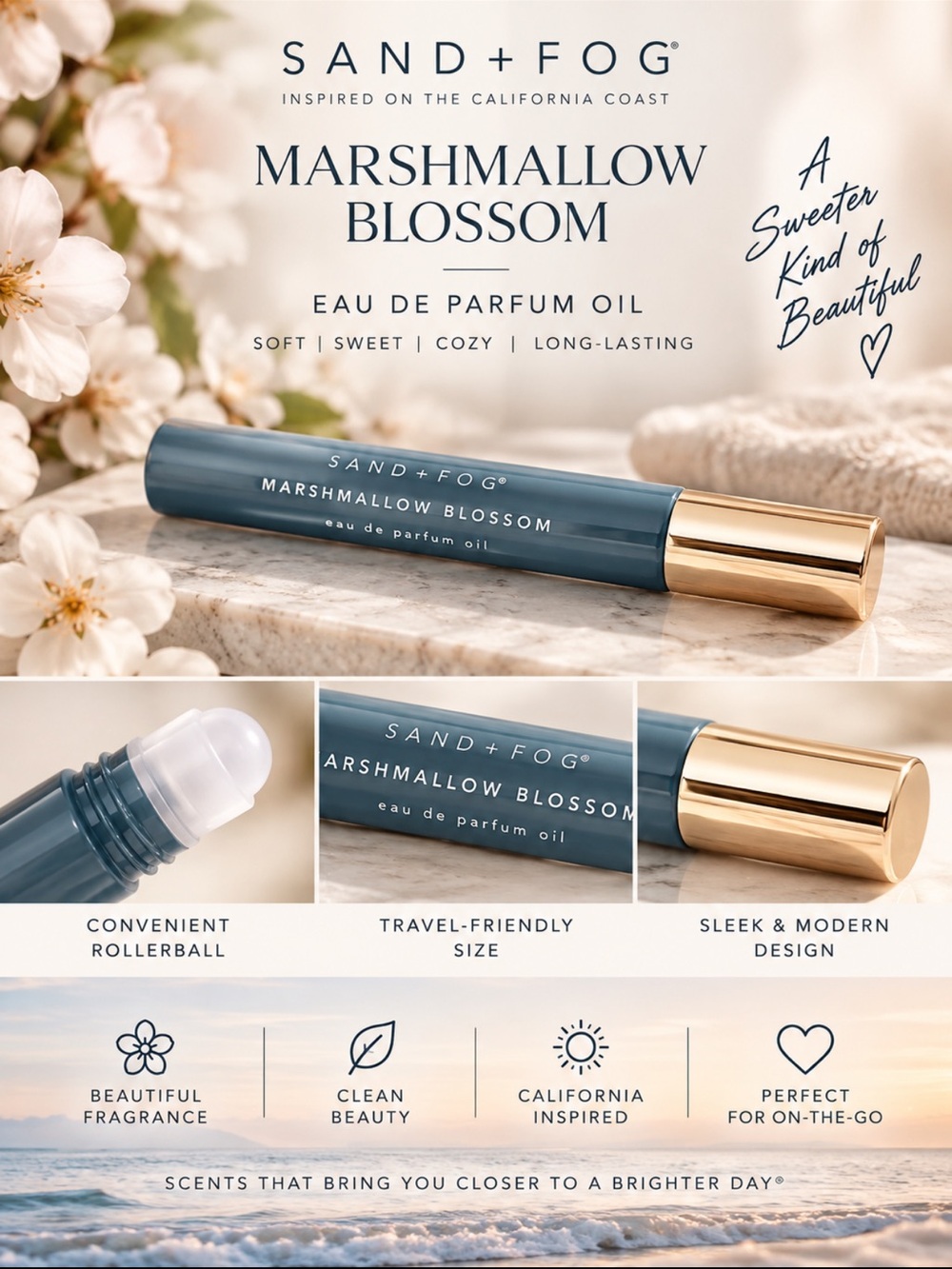 SAND + FOG marshmallow blossom Oil 10ml